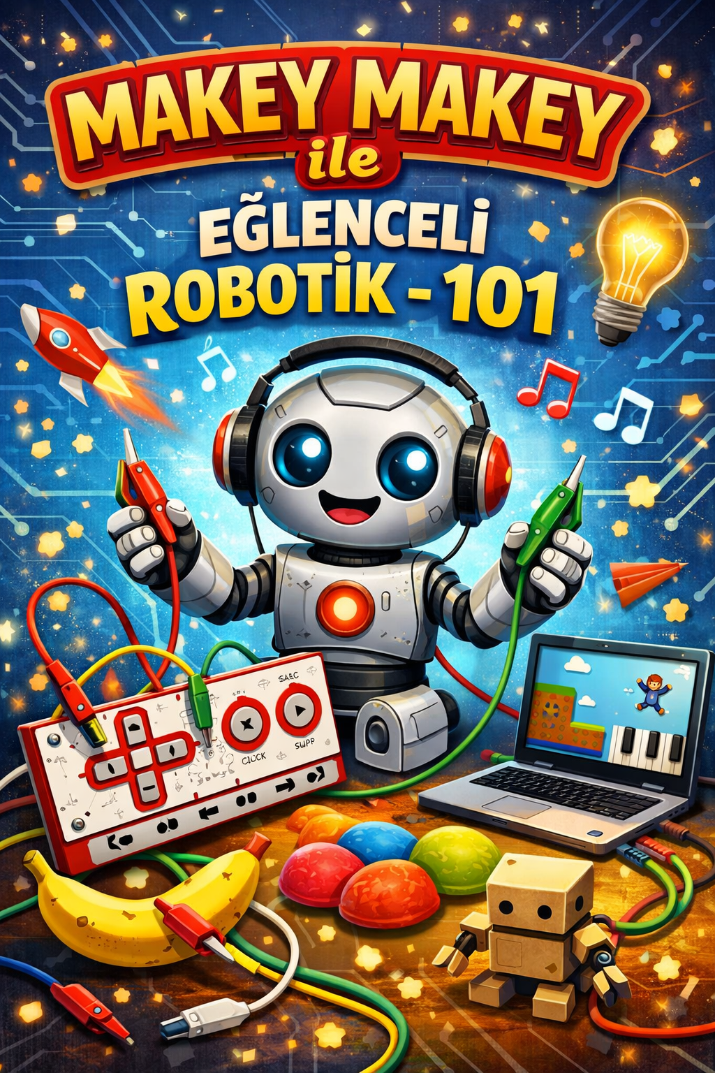Makey Makey ile Eğlenceli Robotik – 101